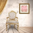 thumbnail image 3 of Evelia Designs 12x12 Gold Ornate Wood Framed with Double Matting Museum Art Print Titled - Haute in Pink I, 3 of 4