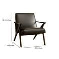 thumbnail image 2 of Benzara Dubois Contemporary Chair In Brown Finish-Color:Brown, 2 of 3