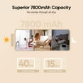 thumbnail image 6 of bonoch 1080P Video Audio Baby Monitor LCD Camera Local Storage+Playback Motion&Sound Detection No WiFi Additional 110° Lens, 6 of 9
