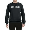 thumbnail image 2 of Wild Bobby State of West Virginia College Style Unisex Crewneck Sweatshirt, 2 of 6
