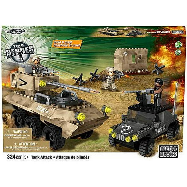 mega bloks army tank