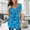 Blue womens blouses and tops dressy, variant on Womens Blouses and Tops Dressy Comfy Lightweight Flowy Swing Button up Henley Shirts Pullover Tunic Summer Floral Print V-Neck Short Sleeve Cute Tees Tops White XL