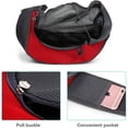 thumbnail image 4 of Portabebés para perros y gatos, bolsa de viaje de malla transpirable, segura, tamaño grande, manos libres, para exteriores, 4 of 5