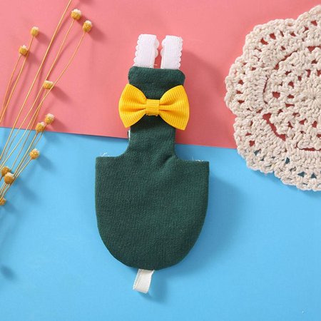 Cute Colorful Training Behaviour Aids Pet Supplies Cockatiel Parakeet Parrot Diaper Parrot Clothes Bird Nappy Pigeons Flight Suit GREEN M