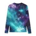thumbnail image 4 of Pretxorve Kids Boys Girls Long Sleeve Graphic Tee Astral Basic Crew Neck Pullover Shirts Sizes 3-14Y, 4 of 4