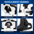 thumbnail image 5 of Tupoyi VR Headset for Original Nintendo Switch & Switch OLED Model Upgraded, Virtual Reality Glasses with Adjustable HD Lenses and Comfortable Head Strap, Labo Kit, 3D Goggles, 5 of 5