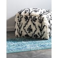 thumbnail image 5 of Unique Loom Medici Collection Area Rug - Salamanca (2' 2" x 6' 9" Runner Light Blue/Blue), 5 of 7