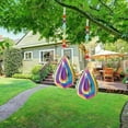 thumbnail image 6 of EOEMY Rainbow Suncatcher Chandelier Lamp Hanging Prism Crystal Pendant Home Ornaments-#3-Angel Tears-50mm, 6 of 9