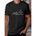thumbnail image 1 of Men'S Navy Blue Casual Shirt Short Sleeve, 1 of 5