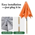 thumbnail image 6 of Miwamany Plants Sun Shade Umbrella Mini UVs Protection Parasol With Ground Stake Adjustable For Potted Plants Succulents Herbs Balcony Garden And Outdoor Protection, 6 of 6