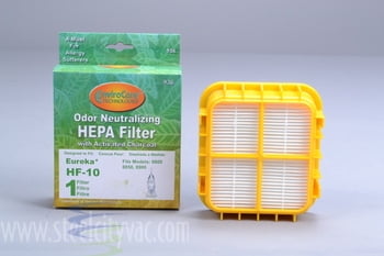 1 Eureka HF-10 Pleated HEPA Vacuum Filter Upright Boss Capture Pet Lover 63358 