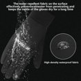 thumbnail image 4 of Usb Heated Gloves Waterproof Rechargeable Touchscreen Skiing Gloves For Men Women, 4 of 5