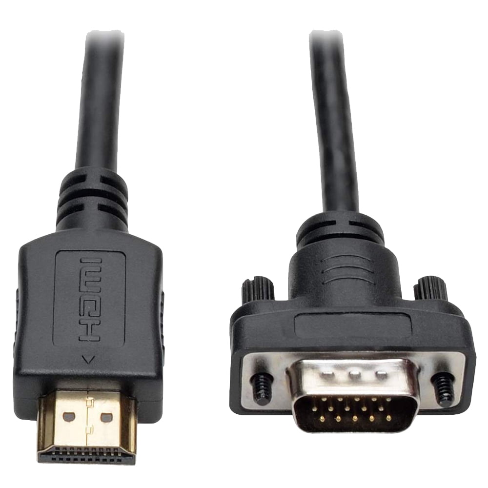 Tripp Lite HDMI to VGA Active Converter Cable, HDMI to Low-Profile HD15 (M/M), 1920 x 1200/1080p 60 Hz, 3 ft.