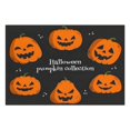thumbnail image 4 of Halloween Horror Pumpkin Spooky Placemats Set of 6 12x18 Inch Seasonal Table Mats for Dining Linen Durable Fall Seasonal Cute Kitchen Decor Party Home Decoration, 4 of 5