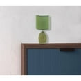 thumbnail image 3 of Ceramic Table Lamp With Shade Leaflet Green, 3 of 3
