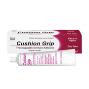 Cushion Grip Long-Lasting Thermoplastic Denture Adhesive