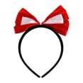 thumbnail image 2 of Guiexla Football Cheering Hair Hoop Decorative Kids Party Headband Bow Decor Soccer Themed Nation Flag Color Headband, 2 of 8