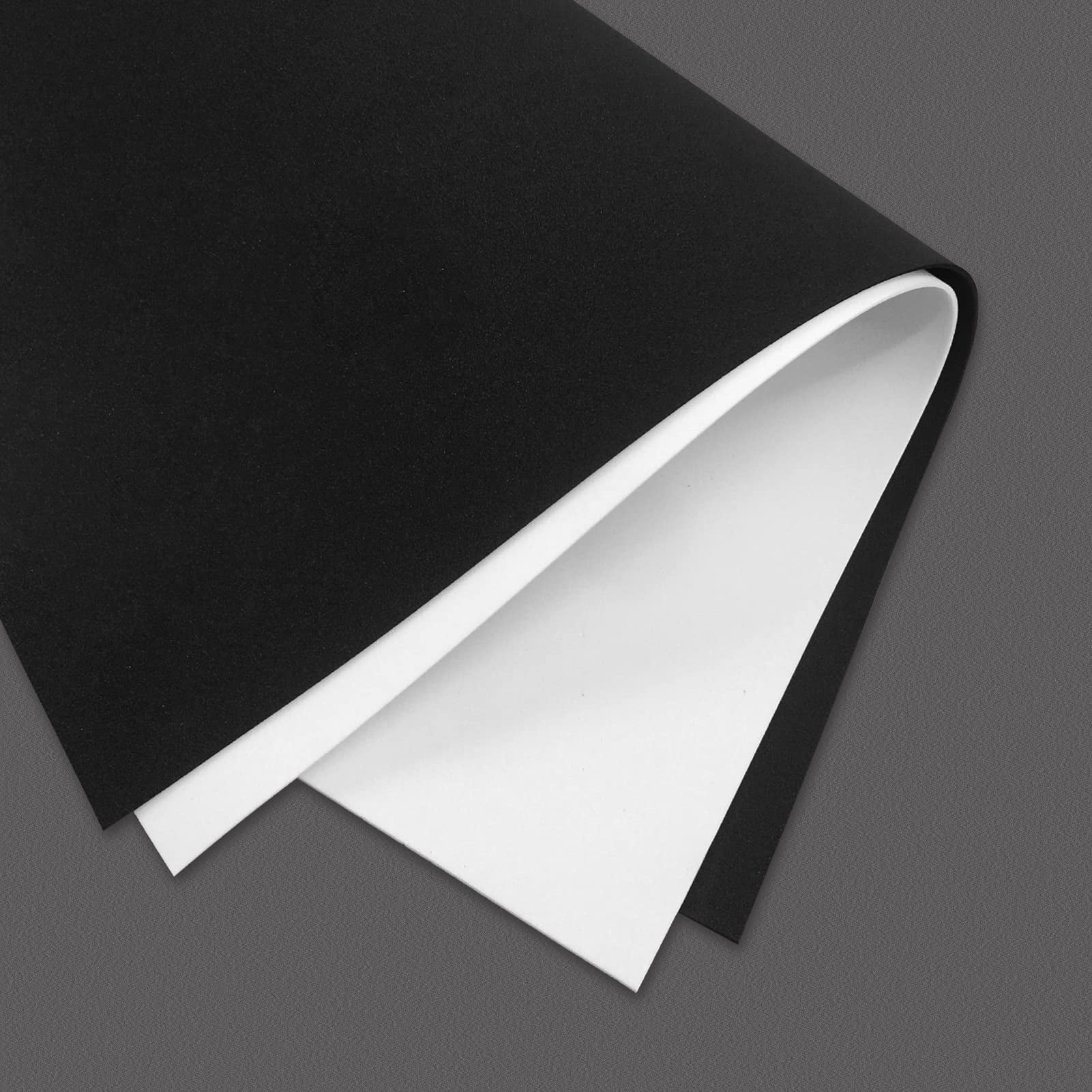 24 PCS Black EVA Foam Sheets 1mm Thick 15.7 x 11.8 Inches Craft Foam Paper for for Card Making, Crafting, DIY Project, Stamp, Scrapbooking, Cosplay