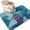 Teal, Indigo, variant on Area Rugs 4'x6'. Modern Blue Carpet Runner Indoor Outdoor Rugs Home Decor Aesthetic, Abstract Geometric Color Block Minimalist Non Slip Mats Washable Accent Rug for Living Room Bedroom