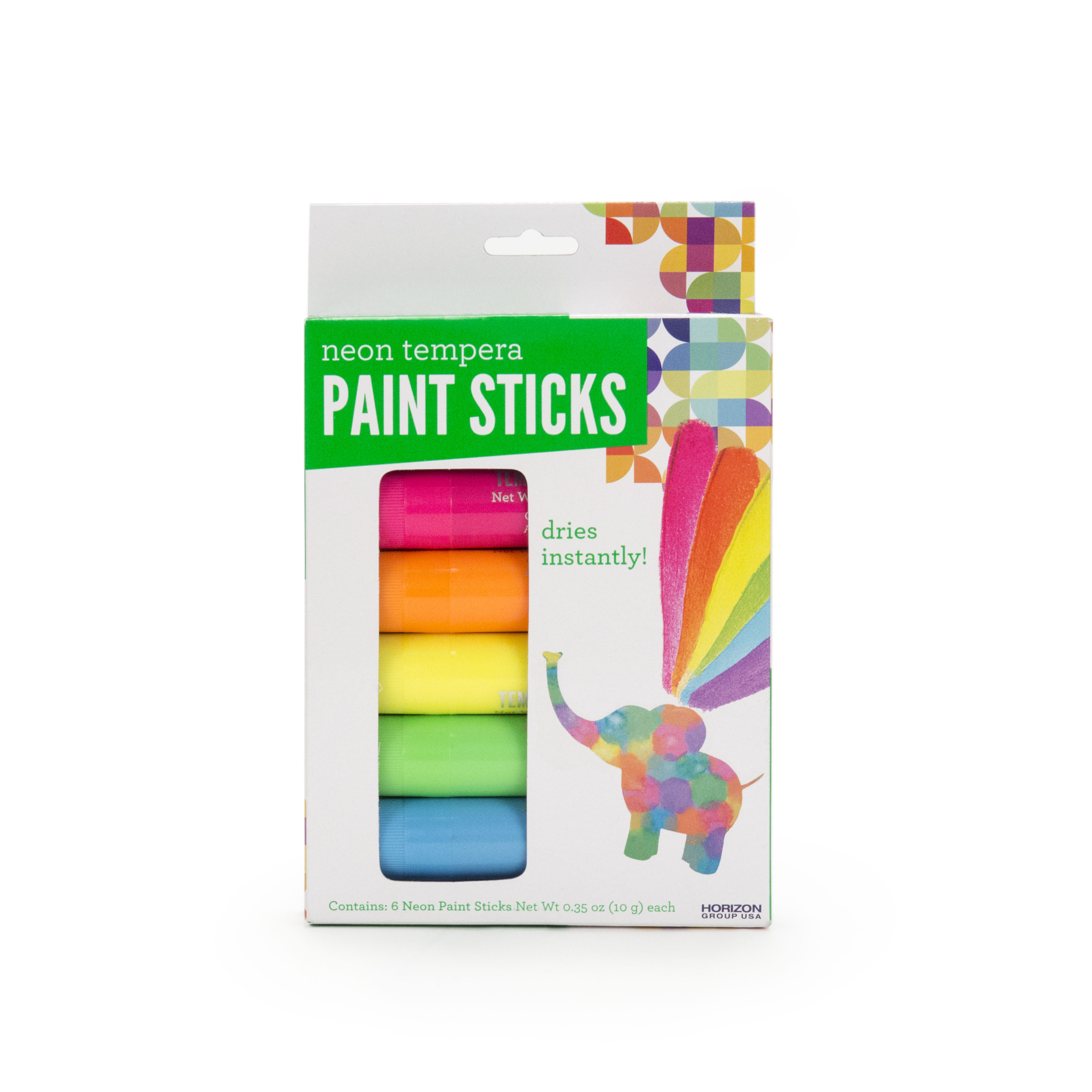 Horizon Group USA Neon Tempera Paint Sticks