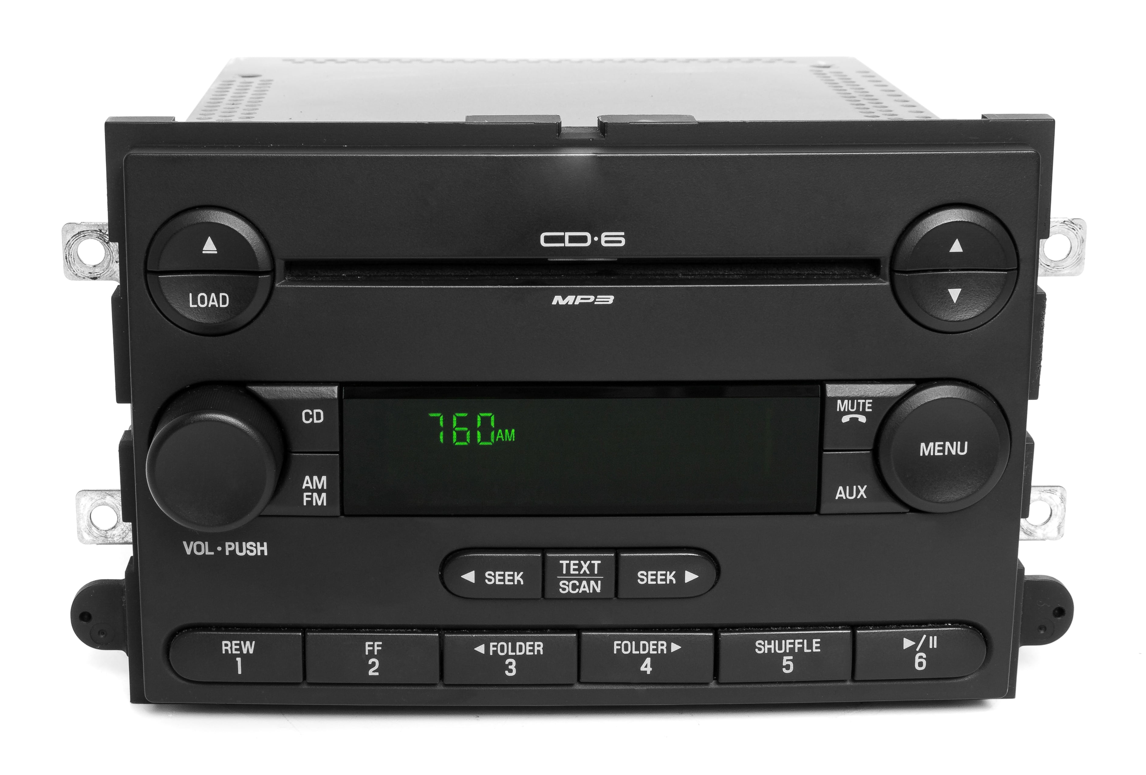 Restored 2006 Ford Fusion Mercury Milan Audiophile Radio AM FM 6 Disc CD 6E5T-18C815-CH (Refurbished)