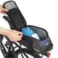 thumbnail image 2 of Waterproof Bike Rear Rack Bag Carrier Cycling Rear Rack Should Bag, 2 of 7