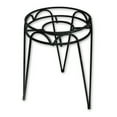 thumbnail image 2 of Border Concepts 72240 10 dia. x 15 Tall in. Wrought Iron Hampton Plant Stand, Black, 2 of 2