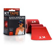 KT TAPE - Original, Precut, 20 Strip, Cotton - Red