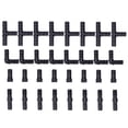 thumbnail image 1 of Drip Irrigation Fitting,32Pcs/Set Drip Irrigation Tees Barbed Connector Irrigation Coupling High Capacity, 1 of 8