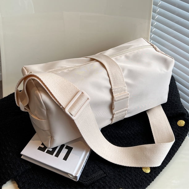 Bolso de gimnasio deportivo para mujer bolso cruzado cuadrado bolso de ocio al aire libre impermeable para mujer