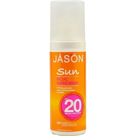 Jason Sunbrellas Facial Sunblock SPF 20, 4.5 Oz