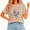 1-brown, variant on Cozymy Women s Funny Raccoon Graphic Tee Washed Sassy Animal Quote Top Retro Dancing Raccoon Shirt