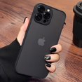 thumbnail image 2 of Funda de teléfono mate transparente a prueba de golpes, carcasa dura de silicona para iPhone 11, 12, 13, 14 Pro Max Plus, Mini, XR, XS, X, 7, 8 Fivean unisex, 2 of 2