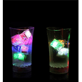 thumbnail image 3 of Waterproof Led Ice Cube 24 Pack Square Glowing Ice Cube For Bar Club Drinking Party Wine Wedding Reusable Decoration (Seven Color Slow Flash), 3 of 4