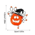 thumbnail image 3 of putnchl Halloween Pumpkins Brooch Pin For Women Cute Pumpkins Rhinestone Crystal Brooch Lapel Pins Thanksgiving Festival Holiday Bag Hat Suit Jewelry Gift, 3 of 5