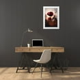 thumbnail image 3 of Strohmenger, Gaelle 23x32 White Modern Wood Framed Museum Art Print Titled - Vanite, 3 of 4