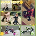 KORIMEFA 3 in 1 Kids Tricycle for 14 year olds, Toddler Bike Kids