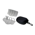 thumbnail image 3 of 1 par de almohadillas antiagarre para barra de levantamiento de pesas, para entrenamiento de fitness en gimnasio. Gris, 3 of 8