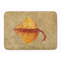 Blonde Ray Stingray Machine Washable Memory Foam Mat