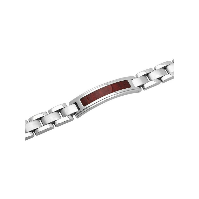 Walmart mens deals stainless steel bracelets