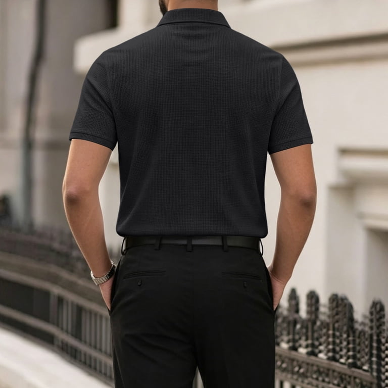 dress shirts with stiff collars Traditional Collarband Tunic Shirt for Your Detachable Stiff Collar