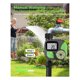 thumbnail image 3 of Temporizador de riego programable Yuxing para manguera de jardín impermeable gris verde, 3 of 5