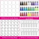thumbnail image 2 of Llaveros en blanco, 120 piezas de llaveros transparentes para kit de vinilo que incluye 30 piezas de acrílico en blanco, 30 piezas de borlas para llaveros, 30 piezas de anillos para, 2 of 8