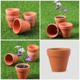 thumbnail image 5 of 12pcs Small Terracotta with Drainage Holes Mini Clay Pots for Indoor Plants Succulents Flowers Garden Nursery Clay Pots, 5 of 7