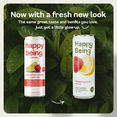thumbnail image 4 of Happy Being Raspberry Lemon White Tea – Antioxidant & Polyphenol Rich, Infused with Turmeric, Elderberry, Caffeine Free, Plant-Based, Low Sugar & Low Calorie Drinks, 12oz (16 Pack), 4 of 11