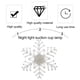 thumbnail image 2 of Luces De Ventana De Copo De Nieve Luces De Copo De Nieve Led De Colores Luces De Copo De Nieve Para Navidad 5PCS Luces De Ventana De Copo De Nieve Con Ventosa Luces De Copo De Anggrek Otros, 2 of 8