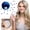 Cobalt, variant on blinger® Crystal Women Refill Pack | 75 Hair Safe Glass Crystals for Everyday Glam | Crystal AB 5 mm | Gem Stamper Not Included