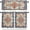 Mutli, variant on Coastal Ocean Kitchen Curtains and Valances Set, Rod Pocket Vintage Farmhouse Tier Curtains 24 Inch Length, 3 Piece Summer Nautical Starfish Short Cafe Drapes Coral Seaweeds Window Treatments Set