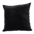 thumbnail image 2 of Nassau Collection Embroidered Zig Zag Square Throw Pillow - 22" - Black and Blue, 2 of 4