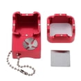 thumbnail image 4 of Billiard Chalk Container Holder Pool Tip Chalks Box with Scuffer - Red, 3x3x4.5CM, 4 of 7